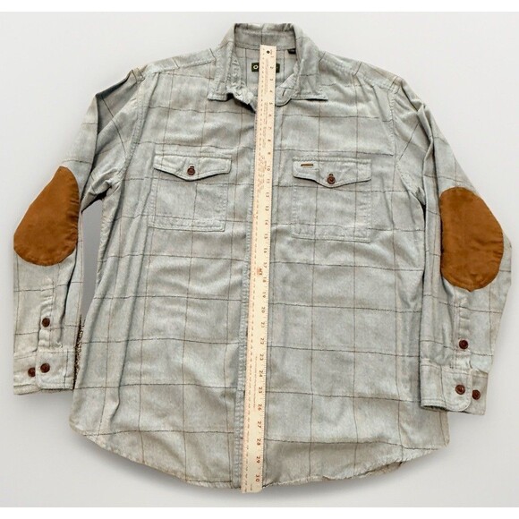 Orvis Fairbanks Flannel Shirt Mens Large Classic Fit Button Up Long Sleeve - Picture 7 of 11